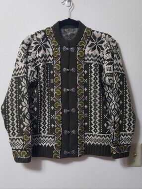 A.S Evebofoss Vintage New Wool Sweater Sandane Norway Size 40